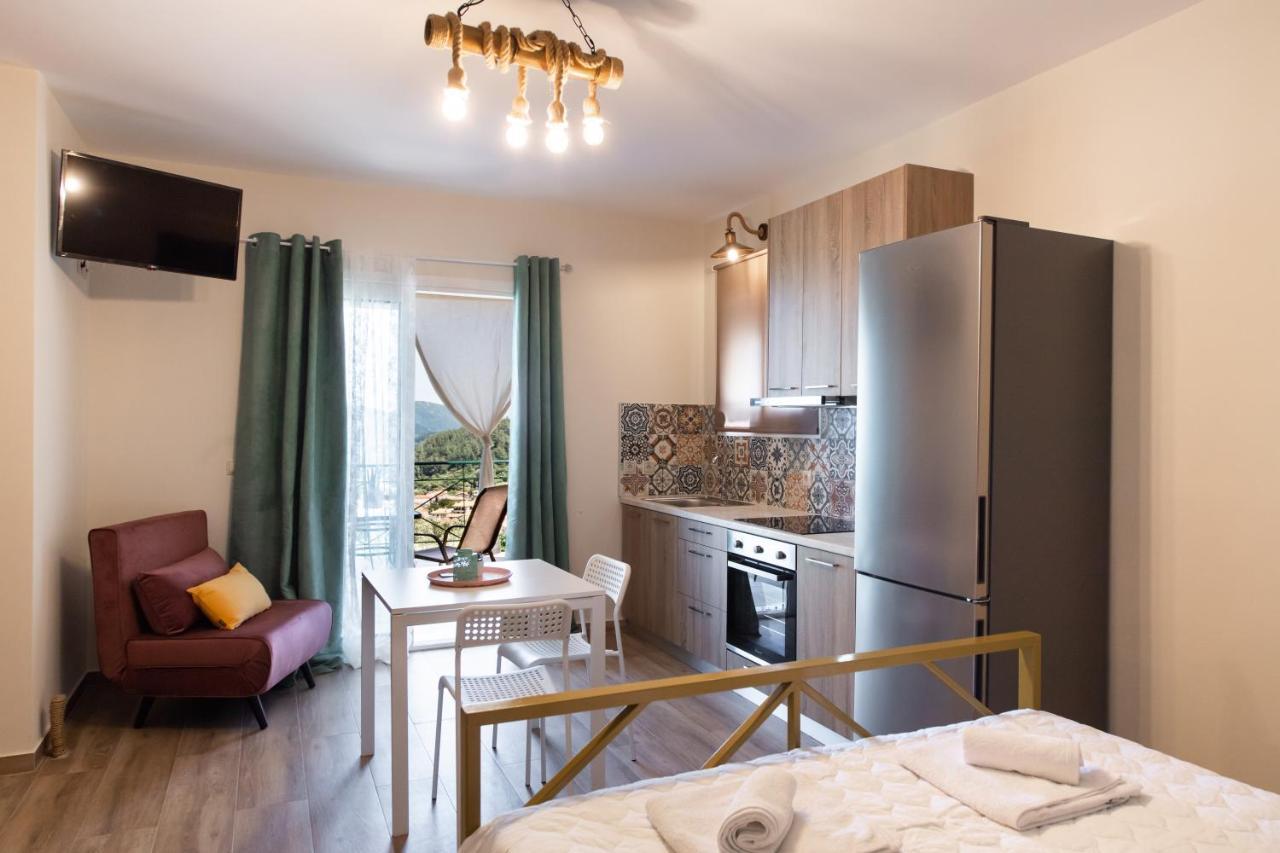 Apartament Casa De Blue Kariá Zewnętrze zdjęcie