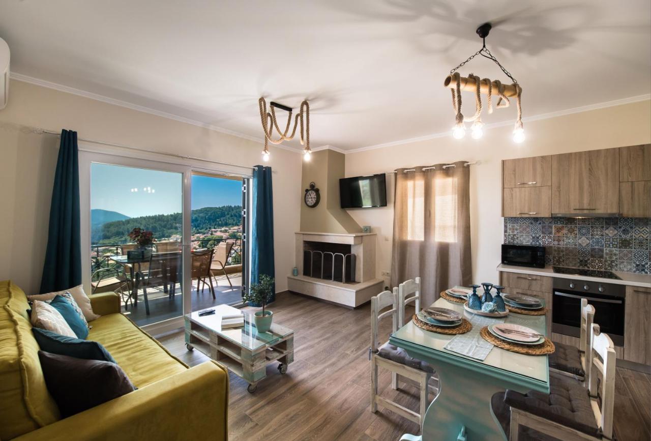 Apartament Casa De Blue Kariá Zewnętrze zdjęcie