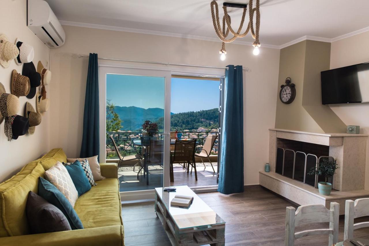 Apartament Casa De Blue Kariá Zewnętrze zdjęcie
